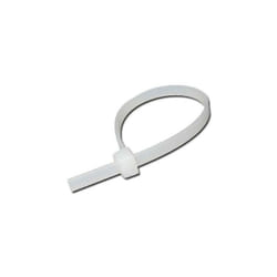 Fascette cablaggio mm. 2,6x160 bianche