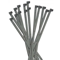 Fascette di cablaggio Elematic plastica 300x7,5mm 100 pezzi nere 5326E