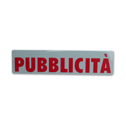 Targa Pubblicita' - Alubox