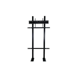 Staffa da parete per tv grandi vesa 800x400 con scarico a terra design semplice - ITB