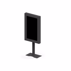 ITB OM09233 Supporto per display espositivi 165,1 cm (65") Nero - Vista aggiuntiva 4