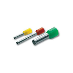 Tubetti terminali preisolati puntalini sezione 1mmq p 8 mm pkc108 - Cembre