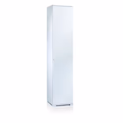 Terraneo EL113/A B, Credenza, Da terra, 1 porta/porte, 5 ripiani, Bianco, Porta a battente