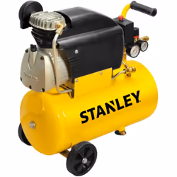Compressore aria lubrificato Stanley 24l 2hp.Il compressore d'aria lubrificato Stanley da 24 litri e 2 cavalli è la soluzione ...