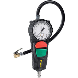 Stanley - Pistola di Gonfiaggio Omologata Misura fino a 10 Bar