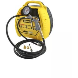Compressore a secco portatile 'air kit Stanley oil free 1,5 hp