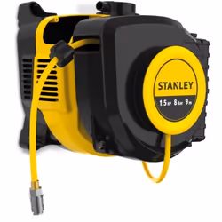 Compressore aria a muto Stanley "Wall Tech" 1,5hp.Il compressore con arrotolatore è progettato per soddisfare le esigenze di ...
