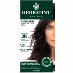 La Herbatint 3N Tinta Castano Scuro 150ml è una colorazione permanente senza ammoniaca, arricchita con 8 estratti vegetali bi ...