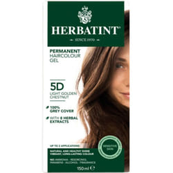 Herbatint 5D Tinta per Capelli Castano Chiaro Dorato 150ml