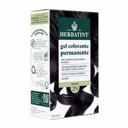 Herbatint 2n Bruno, colorazione permanente senza ammoniaca per capelli sani e brillanti. Copertura totale dei capelli bianchi ...