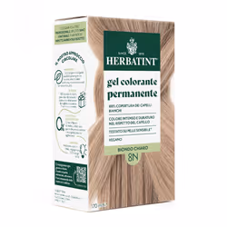Herbatint 8n Biondo Chiaro è una tinta per capelli naturale senza ammoniaca, che garantisce una copertura totale dei capelli  ...