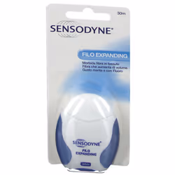 Sensodyne Filo Interdentale Expanding Gusto Menta con Fluoro 30 ml