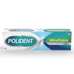 Polident Ultra Fresh Crema Adesiva per Dentiere 40 gr