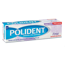 Polident Free Crema Adesiva per Dentiere Ipoallergenica 40 gr