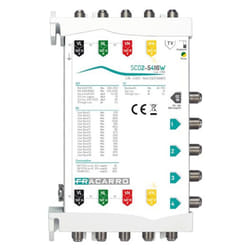 Fracarro - Multiswitch SCD2-5416W 5 in 4 out 271180