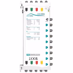 Multiswitch Fracarro SCD2-5816W Ingressi: 4 SAT, 1 TV, Derivate: 8 per servire fino a 8 utenti Legacy, 32 utenti SCR o 128 ut ...
