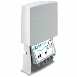 Amplificatore 2 ingressi (III+DAB+UHF, UHF) Installazione : da palo Guadagno 28dB Livello di uscita fino a 116dB?V in banda U ...