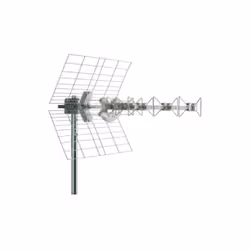 Antenna biconica UHF Fracarro BLU5HD 5G-5 elementi - 217914 Antenna biconica a 5 elementi di banda UHF con connettore F, filt ...