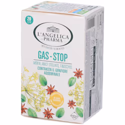 L'Angelica Gas Stop Tisana per Gonfiore Addominale 20 Filtri