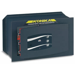 Stark - cassaforte da muro Chiusura con chiave+combinatore mm. 400x195x250 h