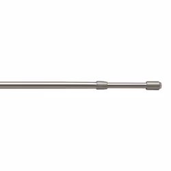 ERREBI Madrid 1 Estensibile/Riducibile A Molla Cm.70/110 Nichel All, Marrone, Alluminio, Montabile a parete, 70 cm, 110 cm, 1 ...