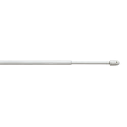 ERREBI Berlino 2 Tonda A Vite Diam.8 Plastificata Bianco Cm.40/60 Ferro