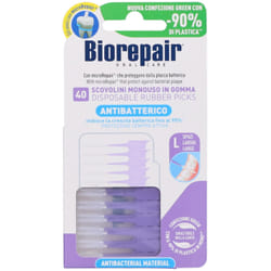Biorepair Soft Pick Large per Pulizia Dentale 40 Pezzi