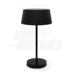 Alpha elettronica lampada led da tavolo nera con interruttore touch jo385n