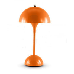 Alpha Elettronica - lampada da tavolo a batteria 2700k arancio mod. serie carosello jo3890