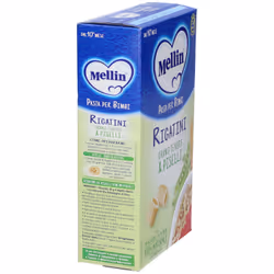 Mellin Rigatini con Piselli per Prima Infanzia 280 g