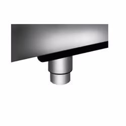 Smeg Accessori KITPDQ, Piedi, Acciaio inox, Acciaio inox, Italia, 850 mm, 1,7 kg