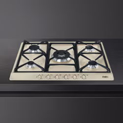 Smeg SR775PO piano cottura Crema Da incasso Gas 5 Fornello(i) - Vista aggiuntiva 4
