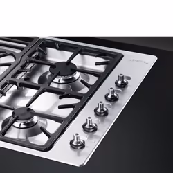 Smeg Classic Classica Piano di cottura PGF95-4 Acciaio Inox - Vista aggiuntiva 4