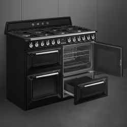 Smeg Victoria Cucina TR4110BL1 Nero - Vista aggiuntiva 4