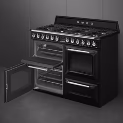 Smeg Victoria Cucina TR4110BL1 Nero - Vista aggiuntiva 5