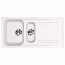 Smeg LZ102B, Sintetico, Bianco, 2 ciotole, 320 x 420 mm, 21 cm, 150 x 340 mm