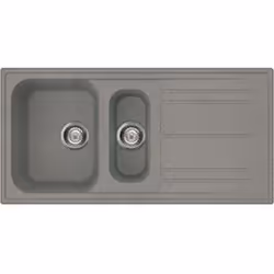 Smeg LZ102TT, Sintetico, Titanio, 2 ciotole, 320 x 420 mm, 21 cm, 150 x 340 mm