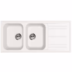 Smeg LZ116B, Sintetico, Bianco, 2 ciotole, 330 x 420 mm, 21 cm, 330 x 420 mm