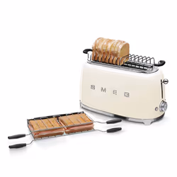 Smeg Tostapane 50's Style – Panna LUCIDO 2x4 – TSF02CREU - Vista aggiuntiva 4