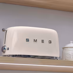 Smeg Tostapane 50's Style – Panna LUCIDO 2x4 – TSF02CREU - Vista aggiuntiva 5