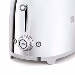 Smeg Tostapane 50's Style – Inox LUCIDO 2x2 – TSF02SSEU - Vista aggiuntiva 4