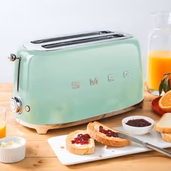 Smeg Tostapane 50's Style – Verde Pastello LUCIDO 2x4 – TSF02PGEU - Vista aggiuntiva 6