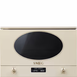 Smeg MP822PO, Da incasso, Microonde con grill, 23 L, 850 W, Display incorporato, LED