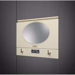 Smeg MP822PO forno a microonde Crema Microonde con grill Da incasso 23 L 850 W