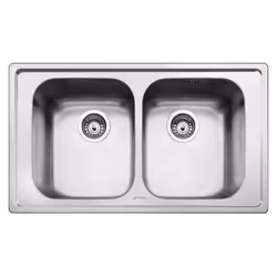 Lavello incasso 2 vasche 86x50 Smeg LP8622 inox spazzolato Caratteristiche: Lavello saldato 2 vasche Finitura spazzolato Tipo ...