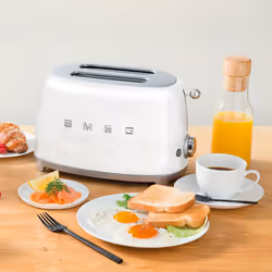 Smeg Tostapane 50's Style – Bianco LUCIDO 2x2 – TSF01WHEU - Vista aggiuntiva 5