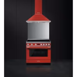 Smeg CPF9IPR cucina Elettrico Piano cottura a induzione Rosso