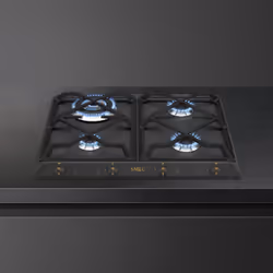 Smeg Coloniale Piano di cottura SRV864AOGH Antracite - Vista aggiuntiva 5