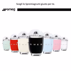 Smeg Spremiagrumi 50's Style – Nero LUCIDO – CJF01BLEU - Vista aggiuntiva 6