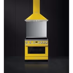 Smeg CPF9IPYW cucina Elettrico Piano cottura a induzione Giallo